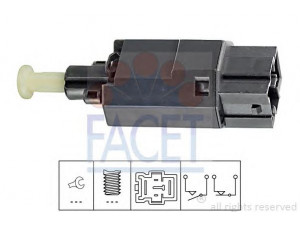 FACET 7.1176 stabdžių žibinto jungiklis 
 Stabdžių sistema -> Stabdžių žibinto jungiklis
3 405 685, F32Z-13480-B, GA2B-66490