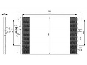 NRF 35849 kondensatorius, oro kondicionierius 
 Oro kondicionavimas -> Kondensatorius
68013633AA, 9065000054, A9065000054