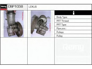 DELCO REMY DSP1038 hidraulinis siurblys, vairo sistema 
 Vairavimas -> Vairo pavara/siurblys