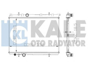KALE OTO RADYATÖR 213099 radiatorius, variklio aušinimas 
 Aušinimo sistema -> Radiatorius/alyvos aušintuvas -> Radiatorius/dalys
1330.F3, 1330.G0, 1330.Y3, 1333.13