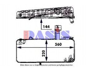 AKS DASIS 133480T išsiplėtimo bakelis, aušinimo skystis 
 Aušinimo sistema -> Radiatorius/alyvos aušintuvas -> Išsiplėtimo bakelis, variklio aušinimo skystis
0005001149, A0005001149