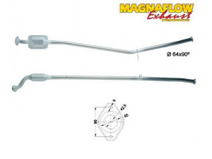 MAGNAFLOW 86032 katalizatoriaus keitiklis 
 Išmetimo sistema -> Katalizatoriaus keitiklis
172896