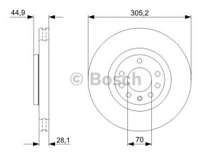 BOSCH 0 986 479 325 stabdžių diskas 
 Stabdžių sistema -> Diskinis stabdys -> Stabdžių diskas
51757229