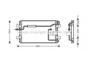 AVA QUALITY COOLING TO5272 kondensatorius, oro kondicionierius 
 Oro kondicionavimas -> Kondensatorius