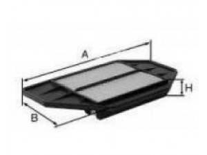 UNIFLUX FILTERS XA656 oro filtras 
 Filtrai -> Oro filtras
17220-PLZ-E01