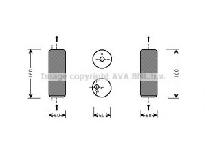AVA QUALITY COOLING VWD293 džiovintuvas, oro kondicionierius 
 Oro kondicionavimas -> Džiovintuvas
1J0820191F, 1J0820191F