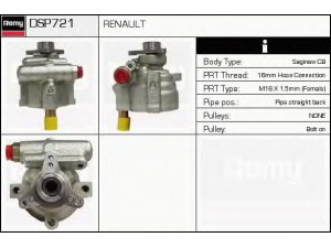 DELCO REMY DSP721 hidraulinis siurblys, vairo sistema 
 Vairavimas -> Vairo pavara/siurblys
7700417207