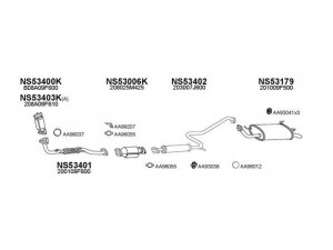 VENEPORTE 530130 išmetimo sistema 
 Išmetimo sistema -> Išmetimo sistema, visa