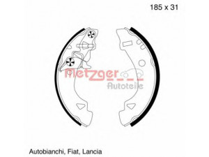 METZGER MG 586 stabdžių trinkelių komplektas 
 Techninės priežiūros dalys -> Papildomas remontas
9945371, 9945640
