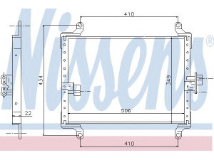 NISSENS 94700 kondensatorius, oro kondicionierius 
 Oro kondicionavimas -> Kondensatorius
1312857080, 6455.T3, 1312857080