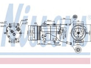 NISSENS 89452 kompresorius, oro kondicionierius 
 Oro kondicionavimas -> Kompresorius/dalys
077260803AA, 077260803AB, 077260803AC