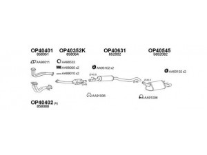 VENEPORTE 770052 išmetimo sistema 
 Išmetimo sistema -> Išmetimo sistema, visa