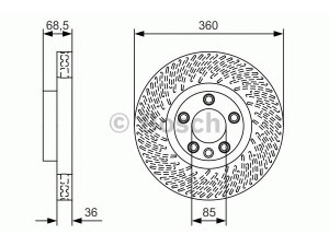 BOSCH 0 986 479 B12 stabdžių diskas 
 Dviratė transporto priemonės -> Stabdžių sistema -> Stabdžių diskai / priedai
958 351 403 00, 958 351 403 01