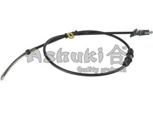 ASHUKI HRK12424 trosas, stovėjimo stabdys 
 Stabdžių sistema -> Valdymo svirtys/trosai
MB950335, MR129921, MR912331