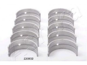 ASHIKA 86-2206G2 alkūninio veleno guolių rinkinys 
 Variklis -> Alkūninio veleno pavara -> Alkūninis velenas -> Pagrindiniai guoliai, alkūninis velenas