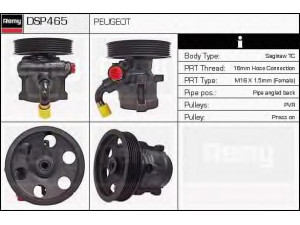 DELCO REMY DSP465 hidraulinis siurblys, vairo sistema 
 Vairavimas -> Vairo pavara/siurblys