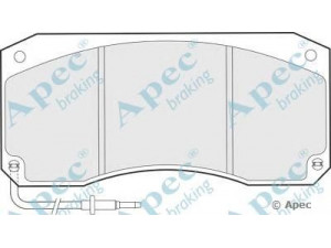 APEC braking PAD1055 stabdžių trinkelių rinkinys, diskinis stabdys
5000297198, 5000297345