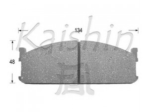 KAISHIN D4001 stabdžių trinkelių rinkinys, diskinis stabdys 
 Techninės priežiūros dalys -> Papildomas remontas
4310408, 4320831, 4320858, 8941301450