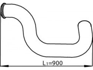 DINEX 81720 išleidimo kolektorius
20429020, 20535530