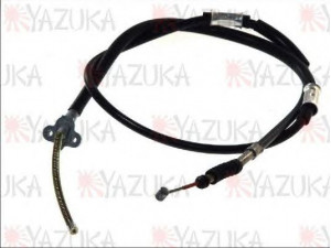 YAZUKA C72009 trosas, stovėjimo stabdys 
 Stabdžių sistema -> Valdymo svirtys/trosai