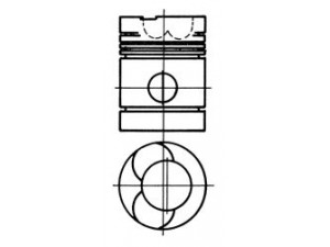 KOLBENSCHMIDT 90904600 stūmoklis 
 Variklis -> Cilindrai/stūmokliai
234868, 239292, 239297, 680864